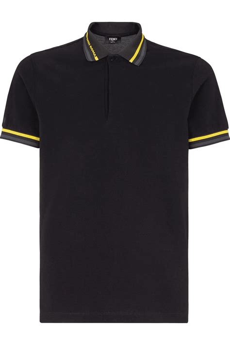 fendi polo sale|fendi roma t shirt.